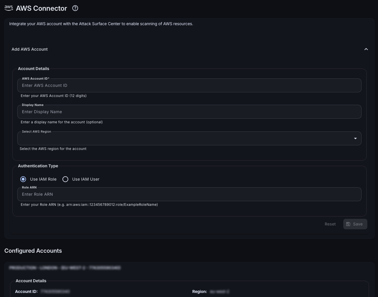 AWS integration connector