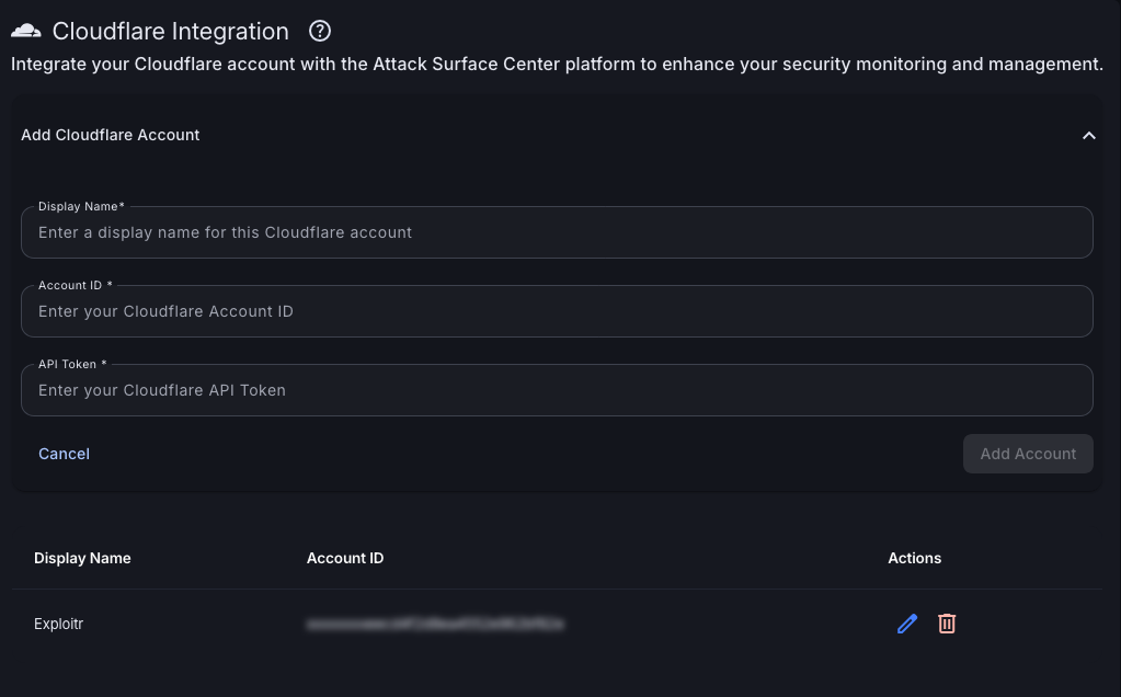 Assets imported from Cloudflare