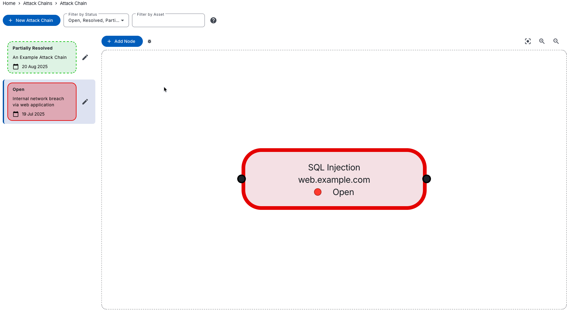 Attack Chain Map Interactive Demo